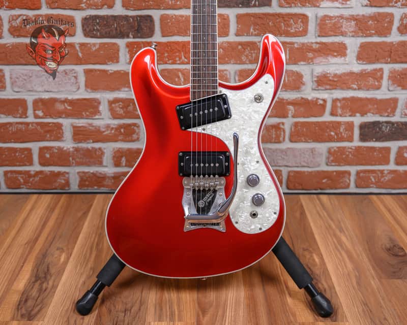 Mosrite USA Ventures Model '64 Candy Apple Red 2014 w/OHSC image 1