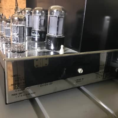 McIntosh MC225 25-Watt Stereo Tube Power Amplifier 1961 - 1967 - Black image 3
