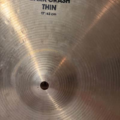 Zildjian 17" K Series Dark Thin Crash Cymbal 1993 - Present - Traditional image 3