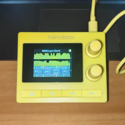 1010 Music Lemondrop Nanobox 4-Voice Granular Synthesizer 2022 - Present - Yellow image 3