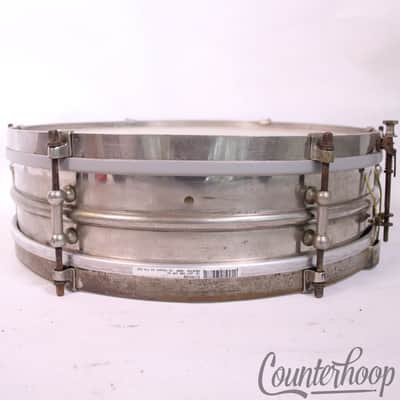 *Ludwig 2-Piece Brass 14x4"Snare Drum Vintage 20s NOB Dancel Model Universal USA image 1