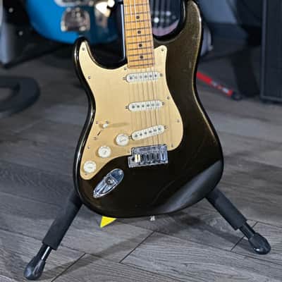 Fender American Ultra Stratocaster, Left Handed, Texas Tea W/ Free Shipping image 1