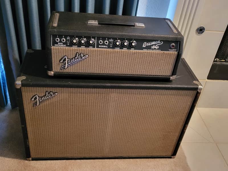 Fender 1966 Bassman blackface amp image 1