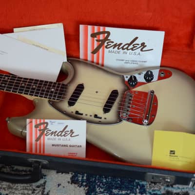 1978 Fender Mustang Antigua w/OHSC image 20