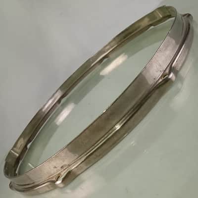 Leedy 14"Broadway Standard"Stick-Chopper Nickel NOB Snare Drum Resonant Rim/Hoop image 3