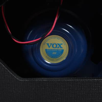 2008 Vox AC30CC2X Custom black blue alnico image 11