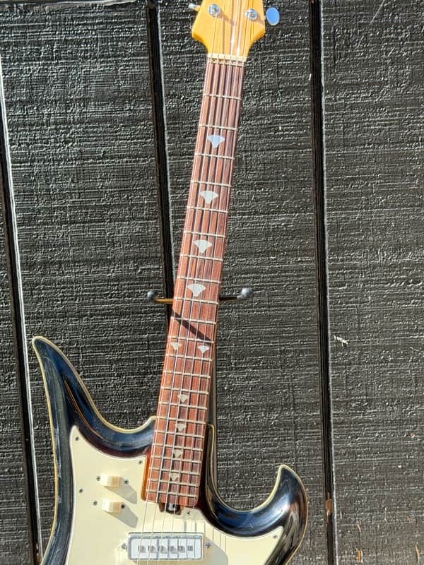 60's Teisco Spectrum 22 - Sunburst | Reverb