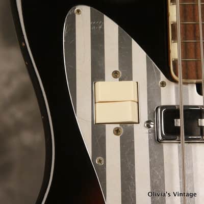 Silvertone/Teisco "Flea" Bass 1960s Sunburst image 6