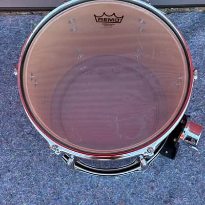 Pearl Export Series 13x11 Rack Tom Wine Red w/ Mount – Good Condition image 8