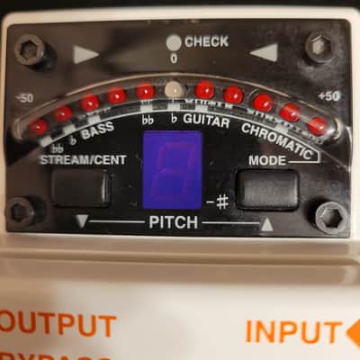 2000 Boss TU-2 Chromatic Tuner (Pink Label) Made in Taiwan - Vintage TU2 image 4