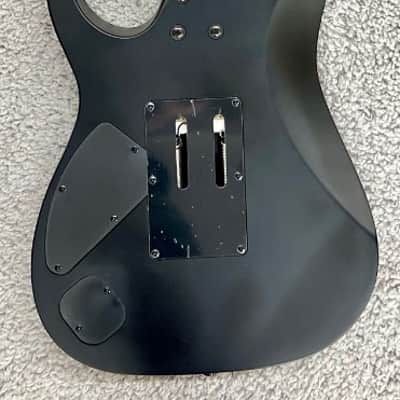 Ibanez RG Iron Label Electric Guitar Flat Black, Model RGRB620BKF image 6