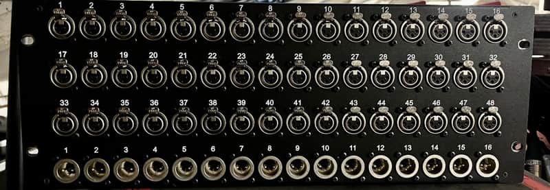 Neutrik 48in/16out 2022 - Black image 1