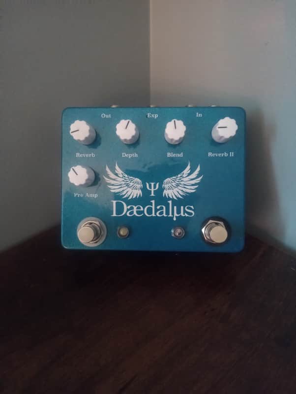 Coppersound Pedals Daedalus Dual Reverb with Expression 2016 - Present - Blue image 1