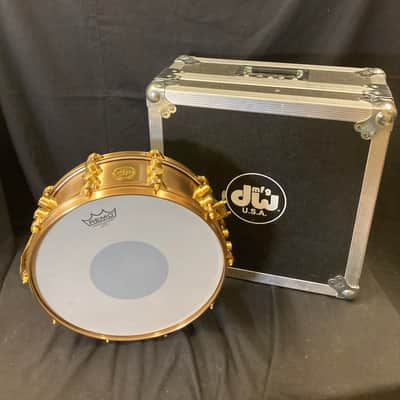 DW - 5x14" True Cast Bronze Snare Drum, New in Case, #069 2010's image 3