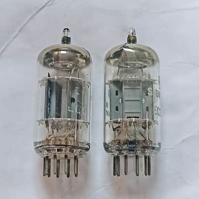 2 pieces SIEMENS ECC83 12AX7 electron tube image 2