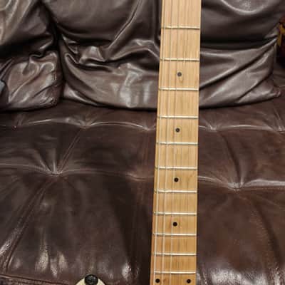 Rare EVH Wolfgang Special Striped with Maple Fretboard Gloss White/Black Stripes image 7