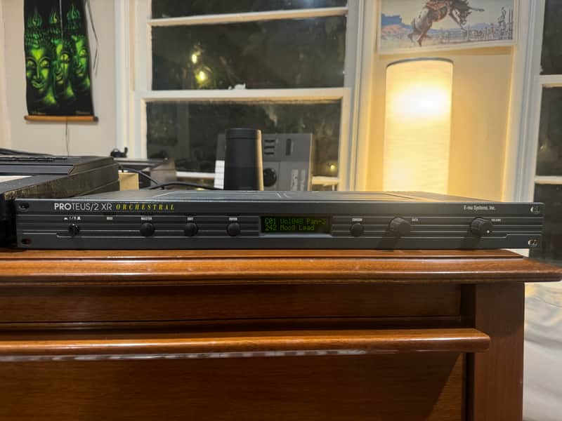 E-MU Proteus/2 XR Orchestral Rack Sound Module Vintage 16-Bit Synth Module image 1
