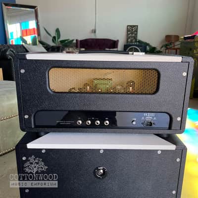 Divided by 13 CCC 9/15 Head - Black Bronco Tolex / Cream V image 7