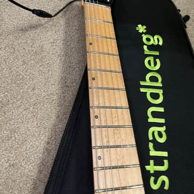 Strandberg Guitars Boden OS 7 MIK with Maple Fretboard 2015 - 2016 - Black image 11