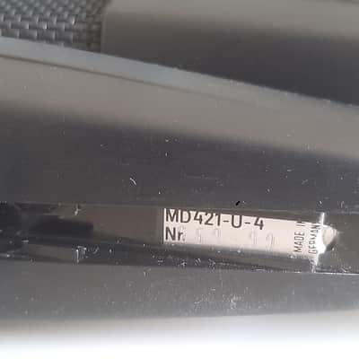 Set of 3x Sennheiser MD 421-U4 Cardioid Dynamic Microphones with Matched Serials 1960s - 1990s - Black image 20