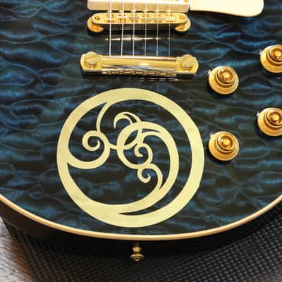 Orianthi Owned! 2024 Gibson Custom Shop 1959 Reissue Les Paul Electric Guitar 5A Quilt Blue + COA OHSC image 6