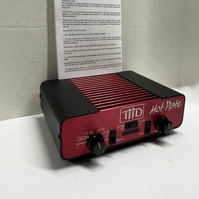 THD Hot Plate Power Reactive Attenuator 4 Ohm Red Volume Control Load Box Amp Power Soak w Manual image 3