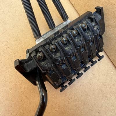 Ibanez Edge Pro II Cosmo Black Floyd Rose Tremolo Bridge Left Hand Lefty handed lefthand image 2