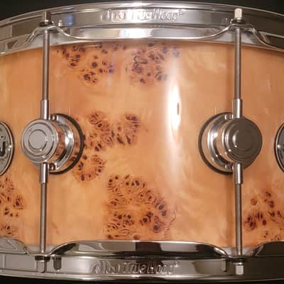 DW 7x13 Collector's Maple VLT Mapa Burl Snare Drum - SO#1119665 image 8