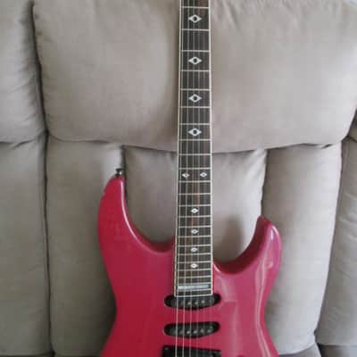 Kramer Stage Master American Custom Mach 1 1986 - Fluorescent Pink image 3