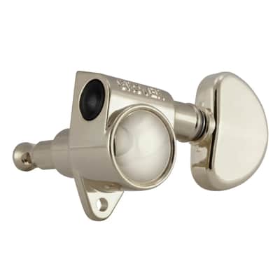 Grover Rotomatics Machine Heads 102 Series Machine Heads Set 3+3 Nickel image 2