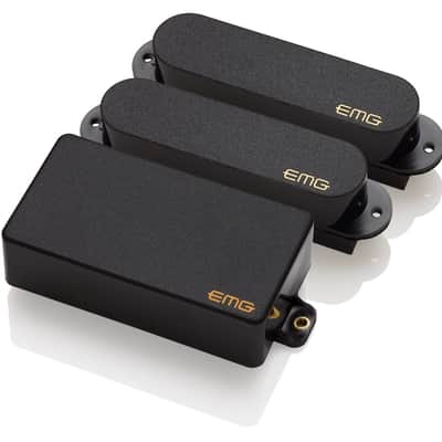 EMG SA/SA/89 HSS Pickup Set for Fender Stratocaster/Strat Guitar, Black image 1