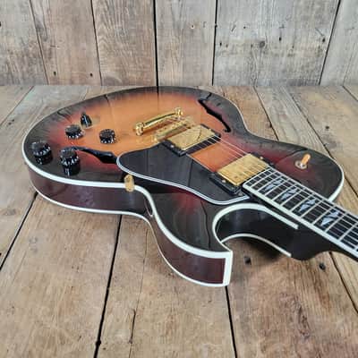 Gibson ES-137 Custom 2000s w/ Original Case - Sunburst image 10