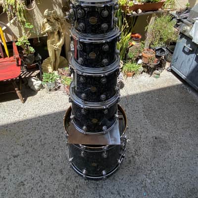 DW Collector's 2005 5pc Drum Kit All Maple Shell 22/10/12/14/16 Hand Crafted in USA image 8