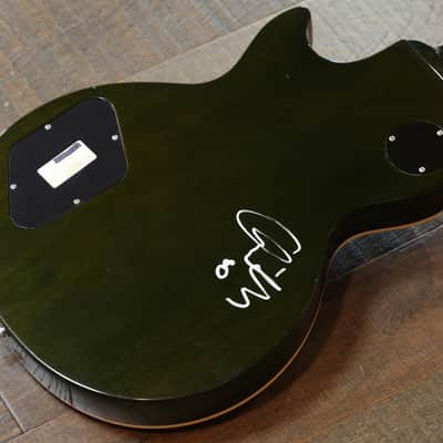 Orianthi Owned and Played and Signed! Gibson Les Paul Peace 2014 - Mellow Out Green + hard Case image 12