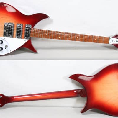 1989 Rickenbacker Model 350 FireGlo Semi Hollow Electric Guitar CLEAN! MUST SEE image 4