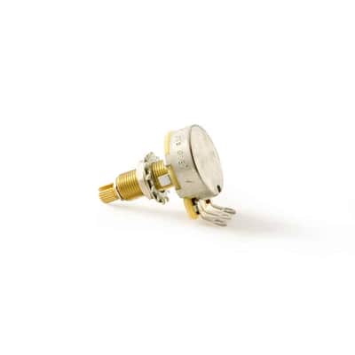 Gibson 500k Ohm Audio Taper Potentiometer - Long Shaft image 2