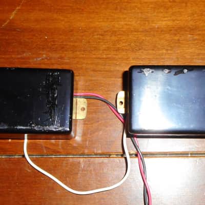 Schecter Super Rock Humbucking pickup set 1980's - Black image 1