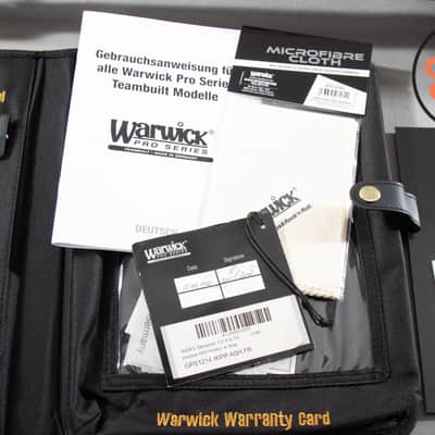 2022 Warwick German Pro Series Streamer CV 4 – Natural Satin | Made in Germany | Excellent image 11