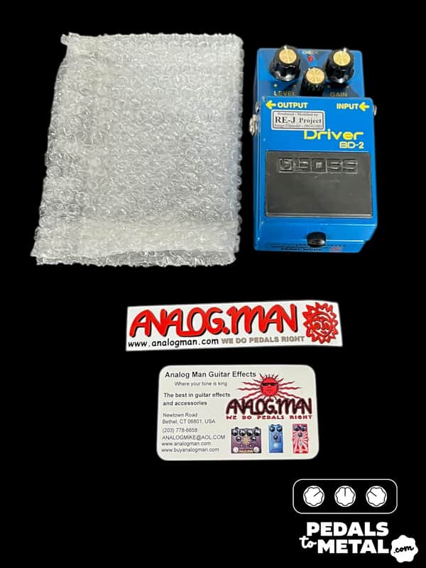 Analogman Boss BD-2 Blues Driver with Mod | Reverb