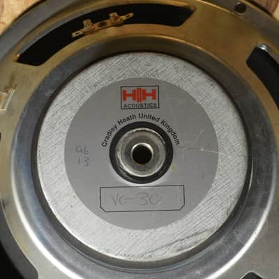 HH Acoustics (owned by Laney) VC30 speaker 1995, 50W 12" 8 ohms image 2
