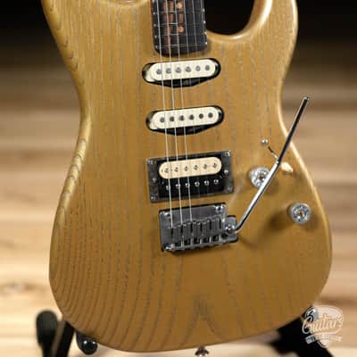 Paoletti Alfa Loft HSS Ebony Fretboard “Stratospheric” S-Style – True Gold image 3