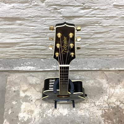 🎸 TAKAMINE EF-391ME / 1985 / transparent black / Japan / incl. ohsc / vintage & rare image 5