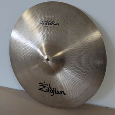 Zildjian 18" A Series Medium Thin Crash Cymbal 1982 - 2012 - Traditional image 3
