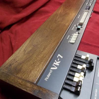 Roland VK-7 Combo Organ Replacement wood kit - Solid Walnut image 2