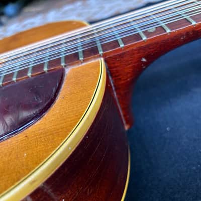 1965 Gibson B-25-12 12-String Acoustic Guitar Cherry Mahogany w/ OHSC image 9