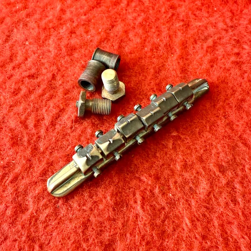 1960 Guild Hagstrom guitar bridge Gold