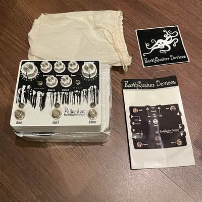 EarthQuaker Devices Palisades Mega Ultimate Overdrive V2 Limited Edition 2017 - Present - Black Texture / White Print image 6