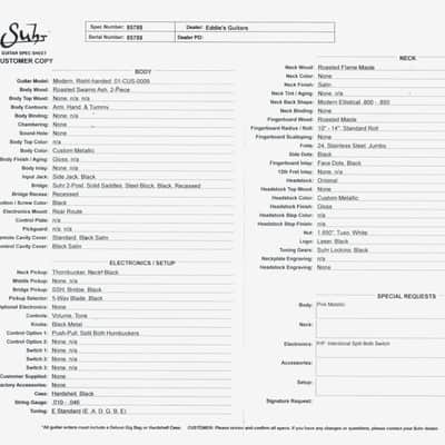 2024 - Suhr Modern Roasted - Pink Metallic image 16