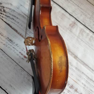 Lignatone 1/2 size Violin with Glasser bow and case image 22