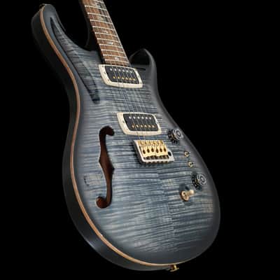 PRS 40th Anniversary Custom 24-08 Semi-Hollow - Faded Whale Blue Smokeburst image 2
